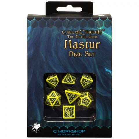 Набор кубиков Call of Cthulhu, 7 шт., The Outer Gods Hastur