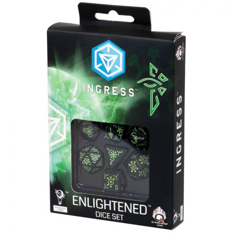 Набор кубиков Ingress Enlightened, 7 шт.
