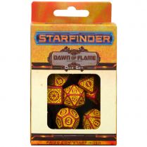 Набор кубиков Starfinder, 7 шт., Dawn of Flame