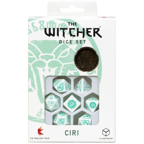 Набор кубиков The Witcher Dice Set: Ciri – The Law of Surprise, 7 шт.