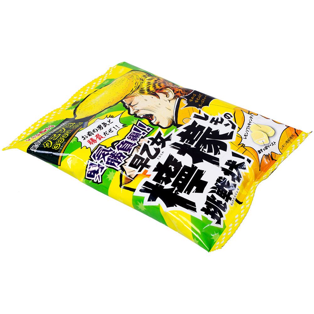 Жевательные конфеты Saotome Lemon Soft Candy: суперкислый лимон