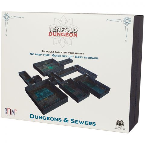 Набор модульного террейна Tenfold Dungeon: Dungeons and Sewers