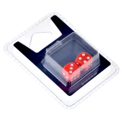 Набор стандартных кубиков D6 Stuff Pro, 2 шт. (12 мм красные)
