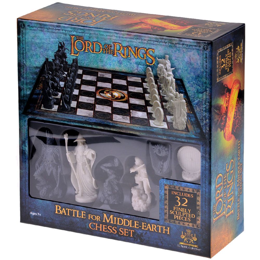 Настольная игра The Noble Collection Шахматы "Властелин колец: Битва за Средиземье" Бука255 - фото 1