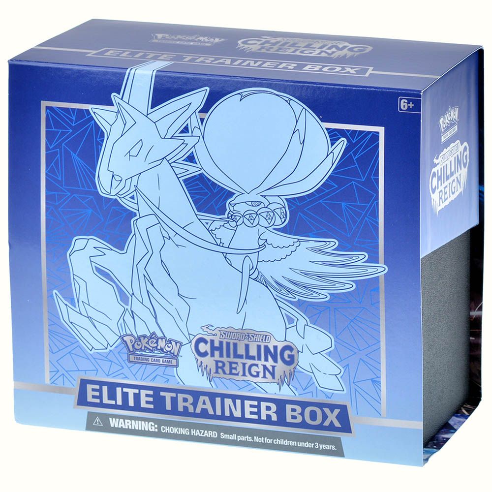 Набор The Pokemon Company International Pokemon TCG. Sword and Shield: Chilling Reign Elite Trainer Box 177-80863 - фото 1