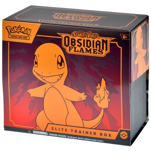 Pokemon TCG. Scarlet & Violet – Obsidian Flames: Elite Trainer Box