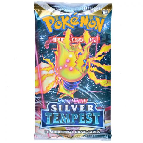Pokemon TCG. Sword & Shield – Silver Tempest: Бустер