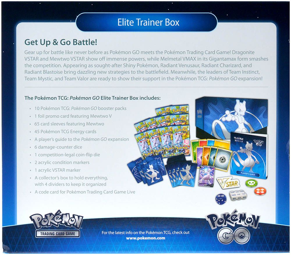 Набор The Pokemon Company International Pokemon TCG: Pokemon GO Elite Trainer Box 290-85050 - фото 3