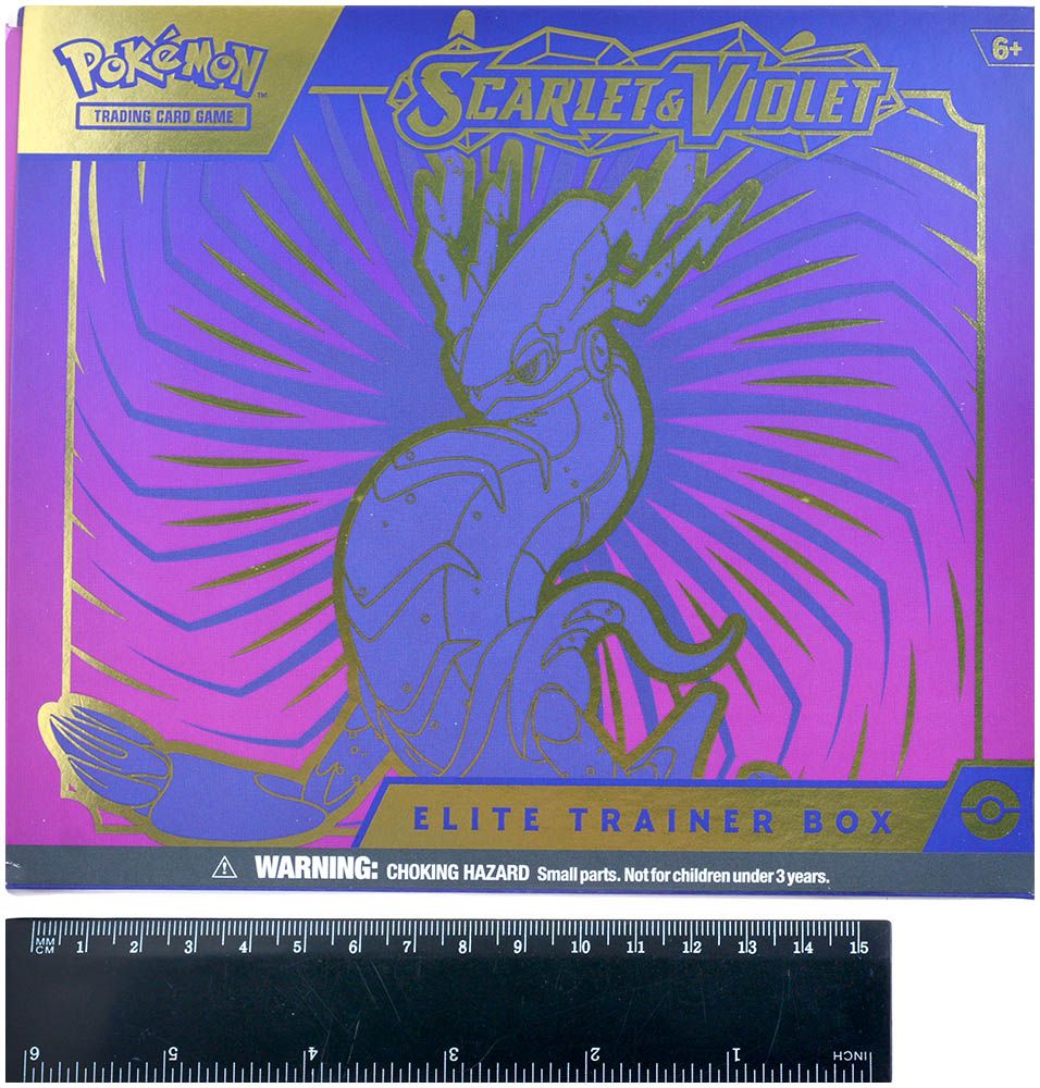 Набор The Pokemon Company International Pokemon TCG: Scarlet and Violet Elite Trainer Box (violet)/(red) (violet)/(red) - фото 2