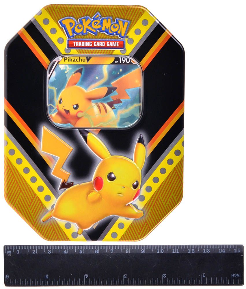 Набор The Pokemon Company International Pokemon TCG. V Power Tin: Pikachu 210-80779_1 - фото 2
