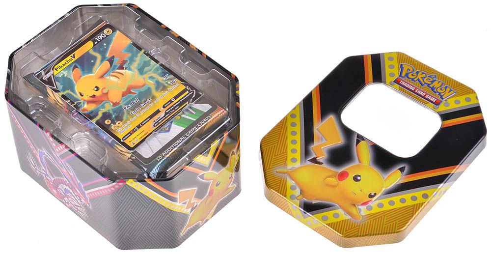 Набор The Pokemon Company International Pokemon TCG. V Power Tin: Pikachu 210-80779_1 - фото 4