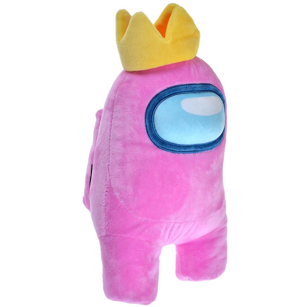 Toikido Among Us: Плюшевая игрушка розовая с короной AU10912 - фото 1