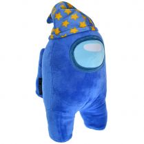 Among Us: Плюшевая игрушка синяя с ночной шапочкой