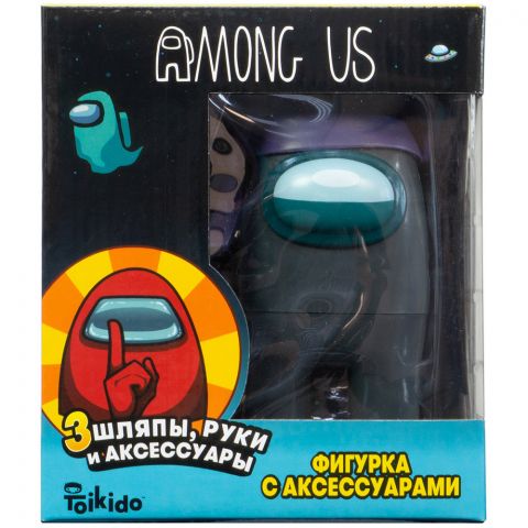 Among Us: Фигурка с аксессуарами (чёрная)