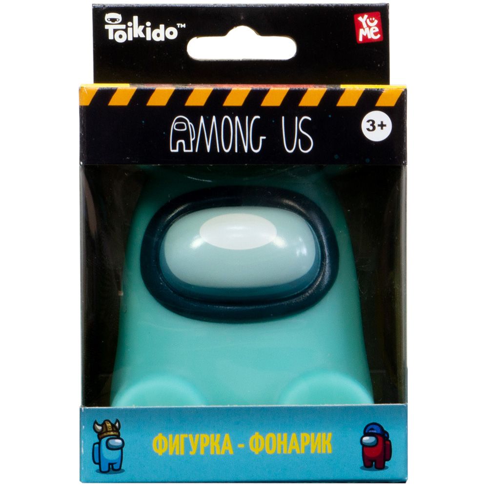 Игрушка Toikido Among Us: Фигурка-фонарик (голубая) AU10550-4 Among Us: Фигурка-фонарик (голубая) - фото 1