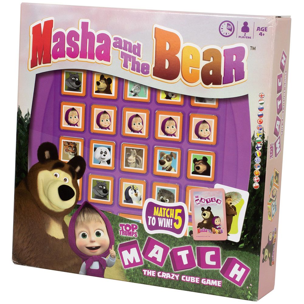 Настольная игра Top Trumps Masha and the Bear 002042