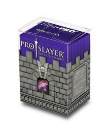 Коробочка с протекторами Ultra-Pro (100 шт., 66x91 мм): пластиковая Pro-Slayer фиолетовая