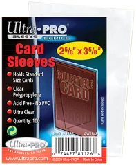 Протекторы Ultra PRO (100 шт., 66x91 мм): прозрачные