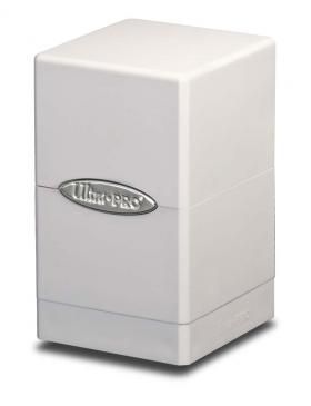 Коробочка для карт Ultra-Pro Satin Tower (белая, 100+ карт)