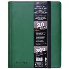 Альбом Ultra-Pro Premium Pro-Binder (с листами 3х3 кармашка, искусственная кожа): Болотный