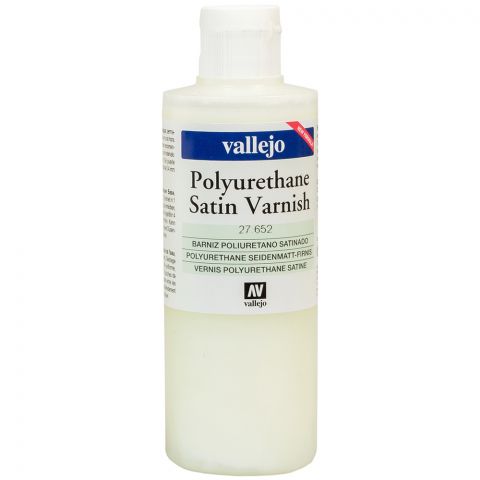 Лак Vallejo Polyurethane Satin Varnish 27.652 (200 мл)