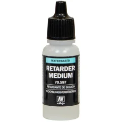 Замедлитель высыхания краски Vallejo Retarder Medium 70.597