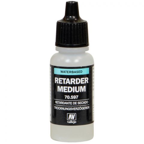 Замедлитель высыхания краски Vallejo Retarder Medium 70.597