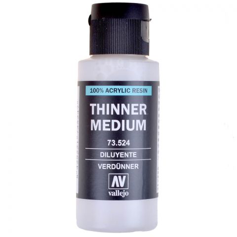 Растворитель Vallejo Thinner Medium 73.524