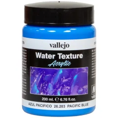 Краска Vallejo Water Texture: Pacific Blue 26.203 (200 мл)