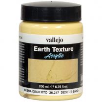 Краска Vallejo Earth Texture: Desert Sand 26.217 (200 мл)