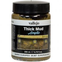 Краска Vallejo Thick Mud: European Mud 26.807 (200 мл)