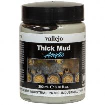 Краска Vallejo Thick Mud: Industrial Thick Mud 26.809 (200 мл)