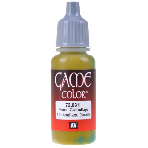 Краска Vallejo Game Color: Camouflage Green 72.031