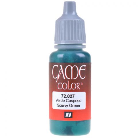 Краска Vallejo Game Color: Scurvy Green 72.027