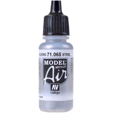 Краска Vallejo Model Metallic Air: Steel 71.065