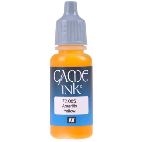 Краска Vallejo Game Ink: Yellow 72.085