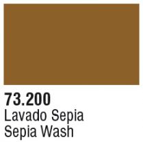 Краска Vallejo Model Color: Sepia Wash 73.200