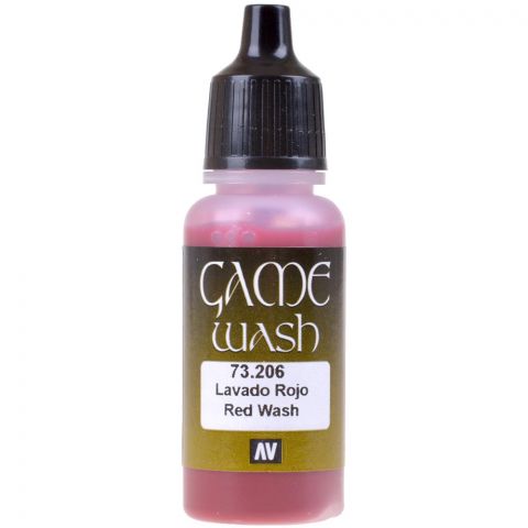 Краска Vallejo Game Wash: Red Wash 73.206 