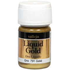 Краска Vallejo Liquid Gold: Gold 70.791 (35 мл)