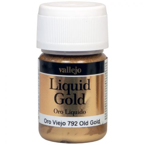 Краска Vallejo Liquid Gold: Old Gold 70.792 (35 мл)