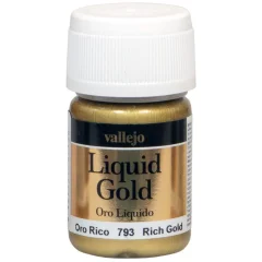Краска Vallejo Liquid Gold: Rich Gold 70.793 (35 мл)