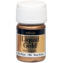 Краска Vallejo Liquid Gold: Red Gold 70.794 (35 мл)