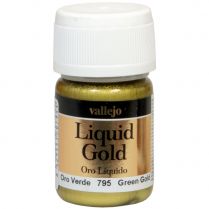 Краска Vallejo Liquid Gold: Green Gold 70.795 (35 мл)
