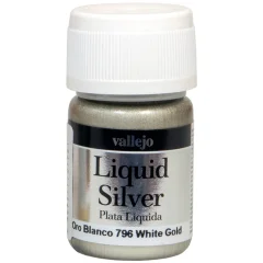 Краска Vallejo Liquid Silver: White Gold 70.796 (35 мл)