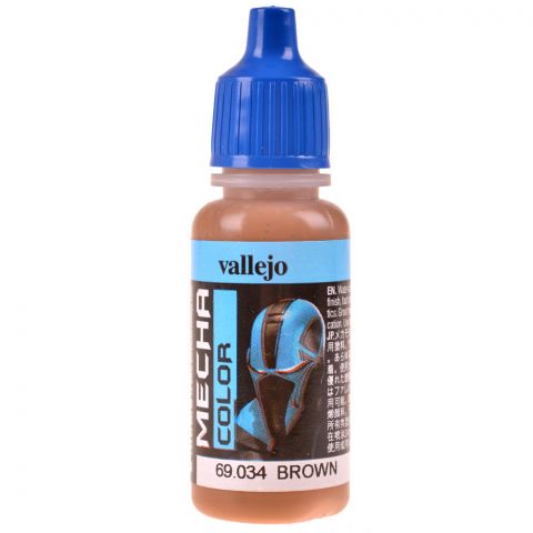 Краска Vallejo Mecha Color: Brown 69.034