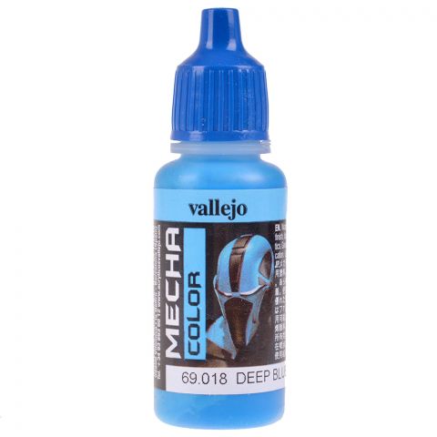 Краска Vallejo Mecha Color: Deep Blue 69.018