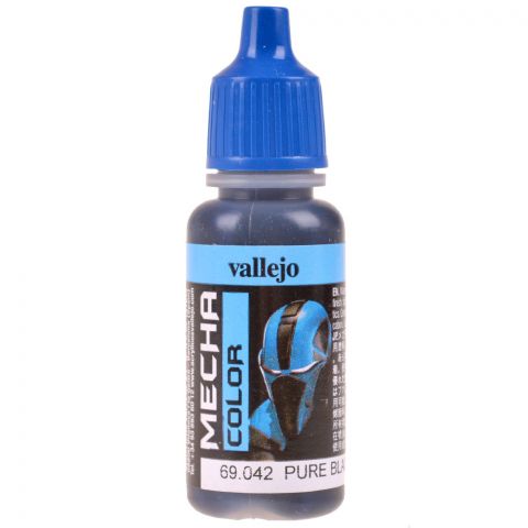 Краска Vallejo Mecha Color: Pure Black 69.042