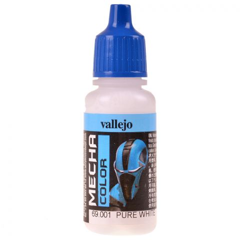 Краска Vallejo Mecha Color: Pure White 69.001