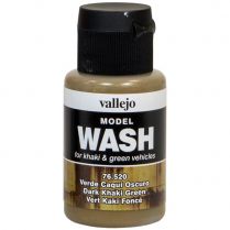 Краска Vallejo Model Wash: Dark Khaki Green 76.520 (35 мл)