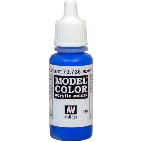 Краска Vallejo Model Color: Blue Fluo 70.736